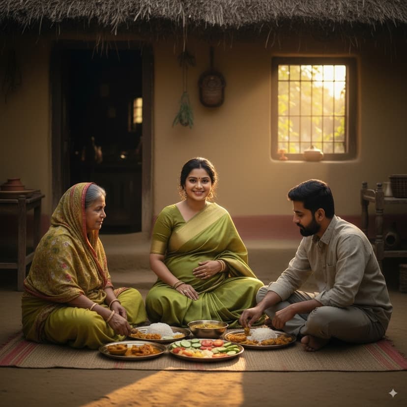 Doctor consulting with pregnant woman